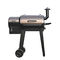 Large Cooking Area Barbecue Smoker Drum Charcoal Bbq Grill Offset Smoker
